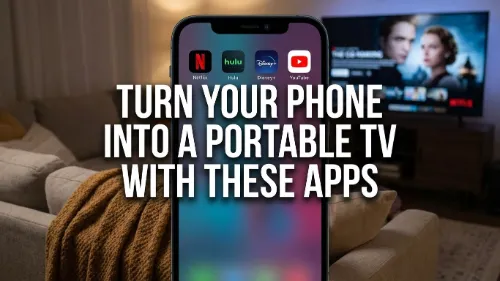 Zmień Swój Telefon w Przenośny Telewizor dzięki Tym Aplikacjom